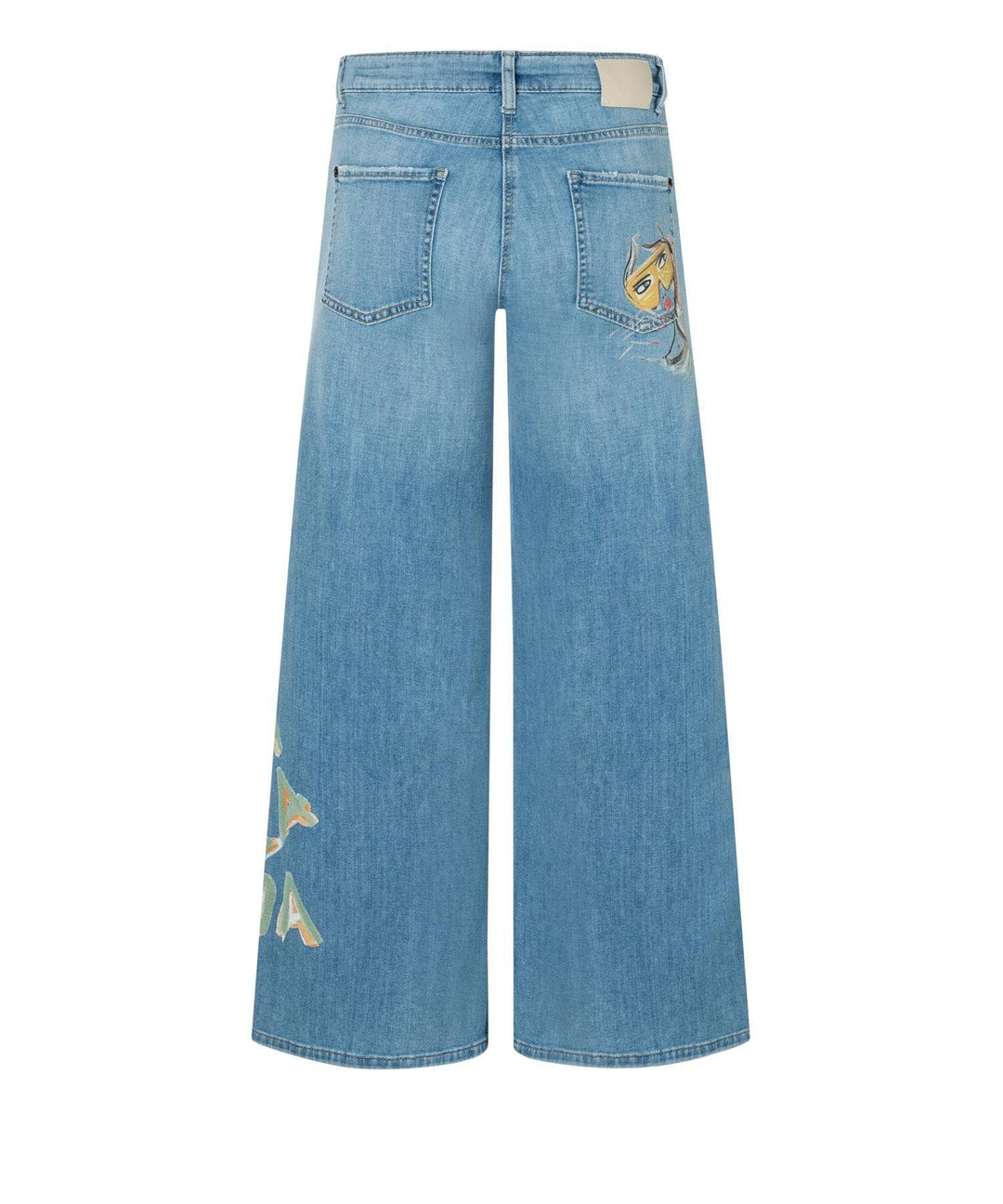 Cambio lys blå bukse jeans - bakfra 2