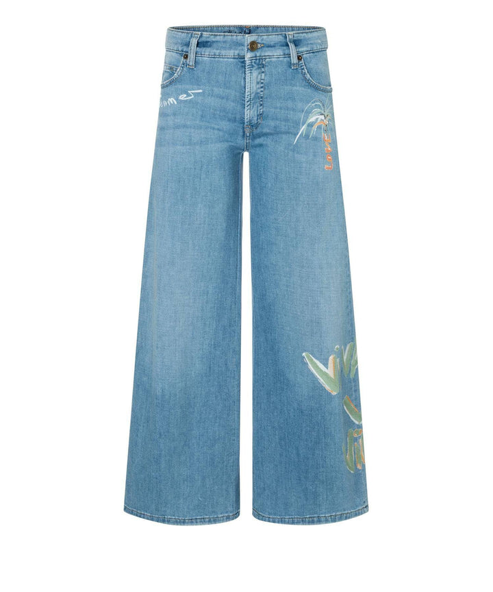 Cambio lys blå bukse jeans - forfra