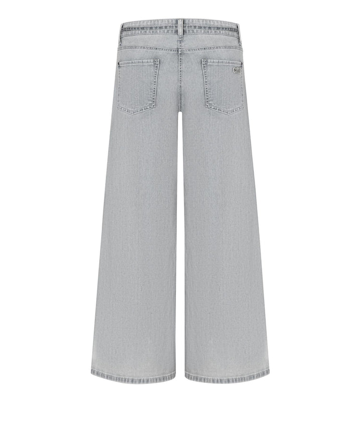 Cambio lys grå bukse jeans - bakfra