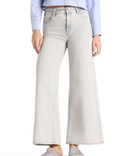 Palazzo Cropped, Summer Grey