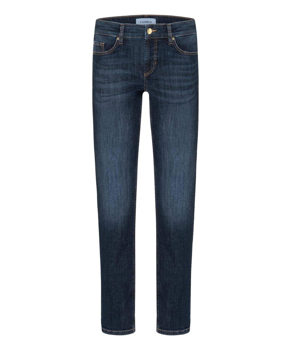 Cambio mørkeblå bukse jeans - forfra