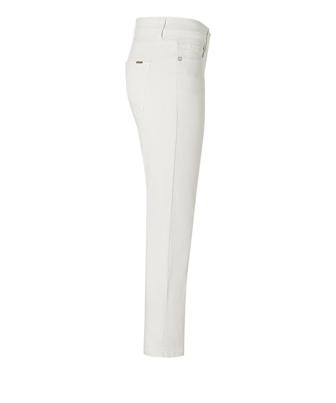Cambio hvit bukse jeans - fra siden