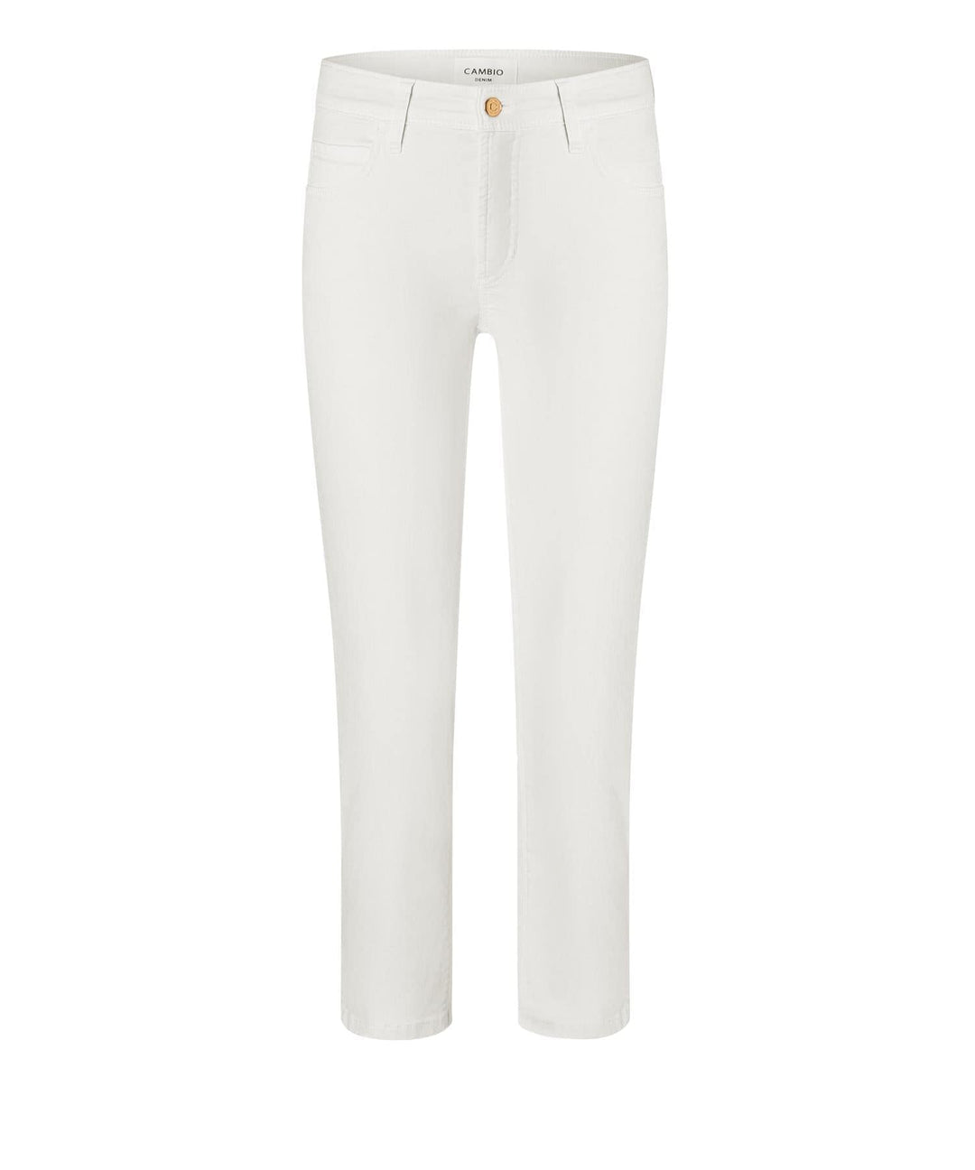 Cambio hvit bukse jeans - forfra