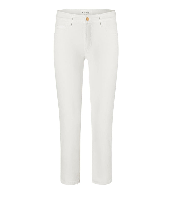Cambio hvit bukse jeans - forfra