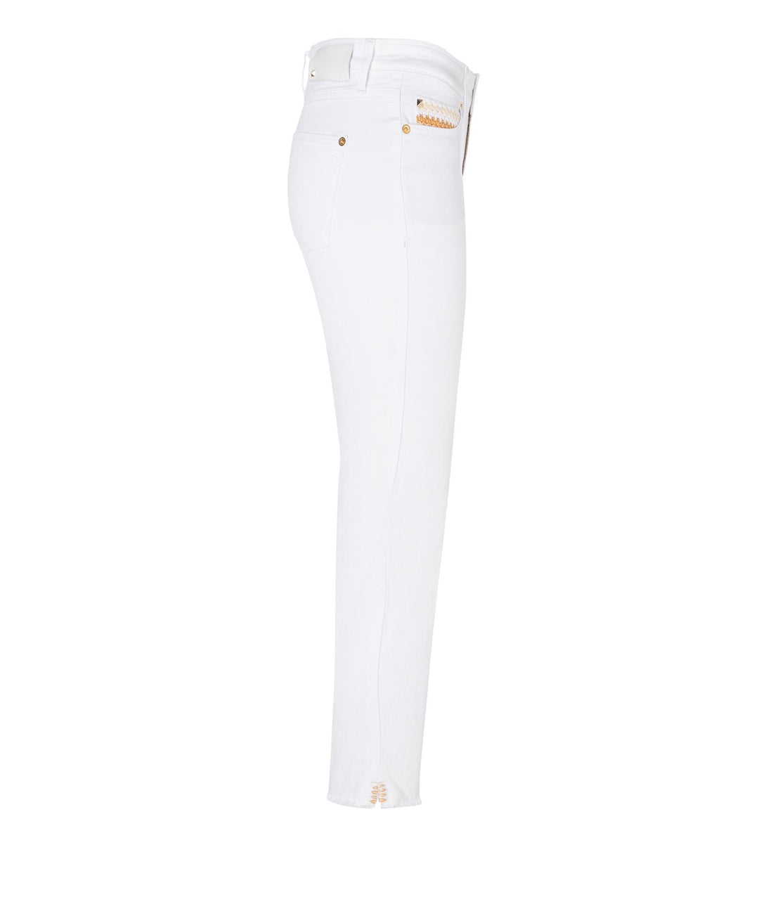 Cambio hvit bukse jeans - fra siden