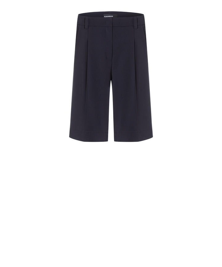 Cambio marineblå shorts - forfra