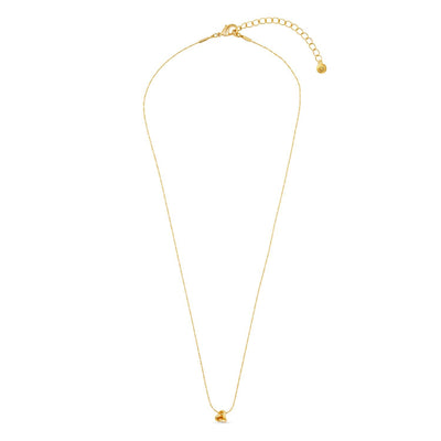 Mini Knot Fine Collar Necklace - Gold fra Orelia - bilde 3