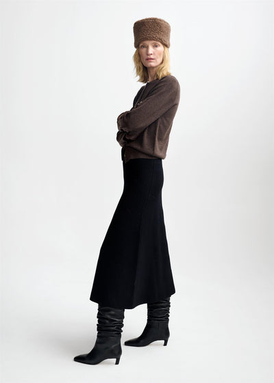 Diana Wool Cash Cardigan, Espresso fra Christian Aks - bilde 3