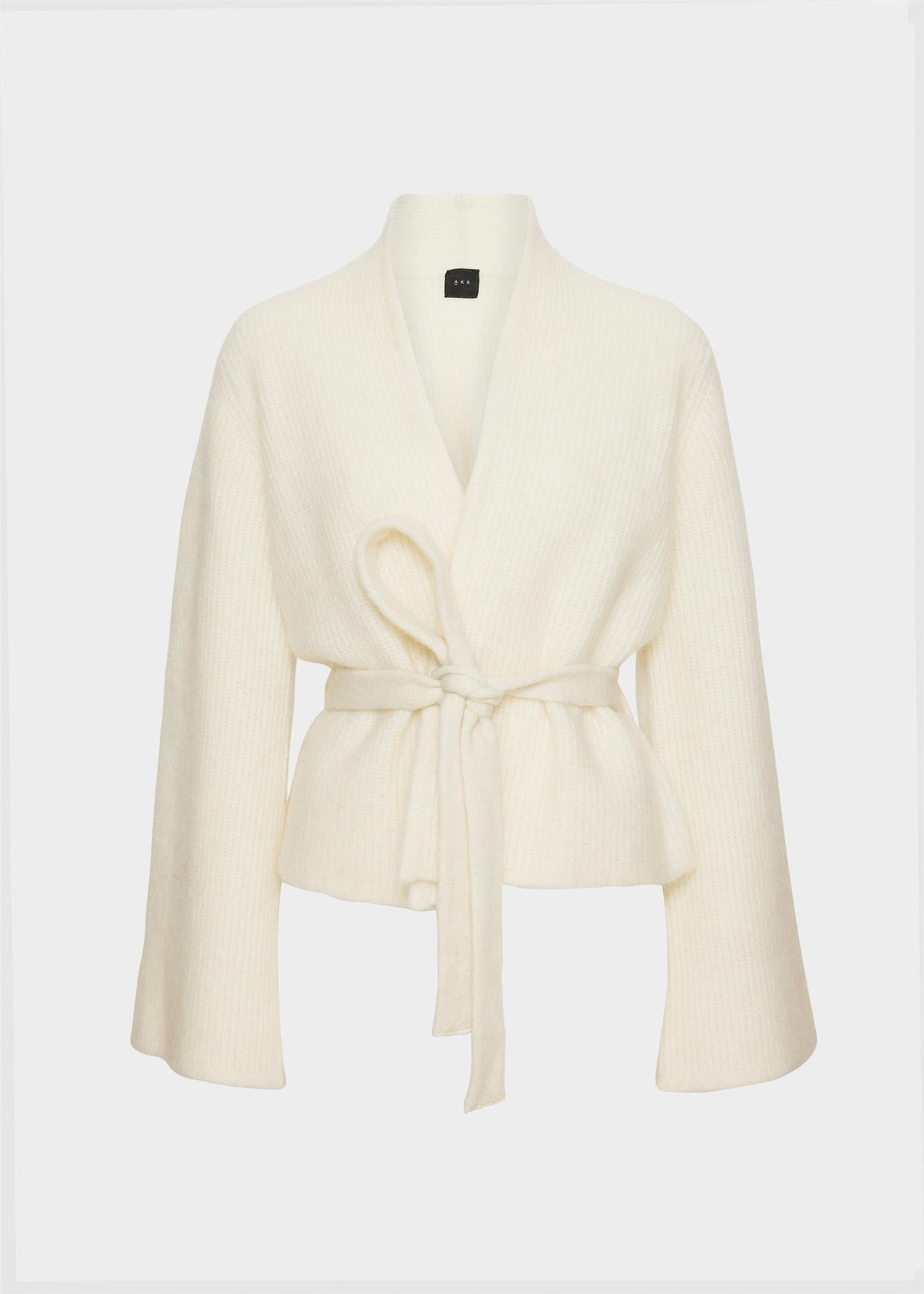 Christian Aks eggshell cardigan - forfra