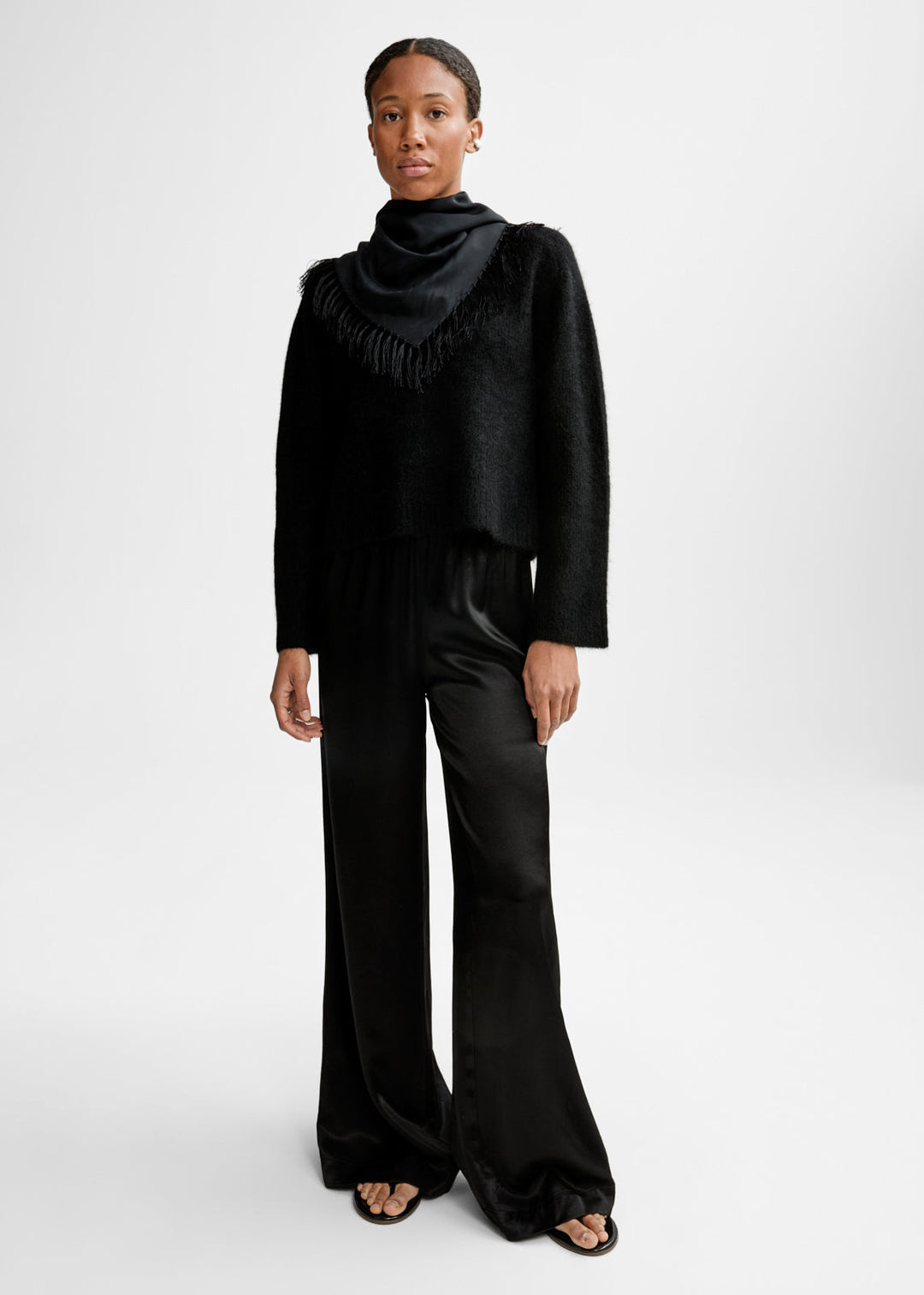 Rei Mohair Sweater, Black