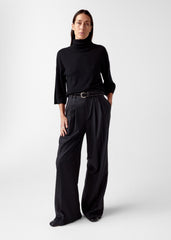 Tia Merino Knit, Black
