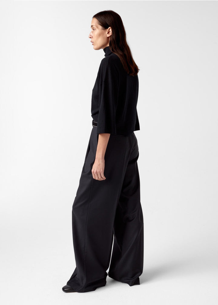 Tia Merino Knit, Black