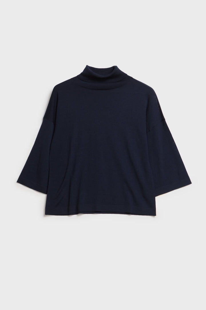 Tia Merino Knit, Navy