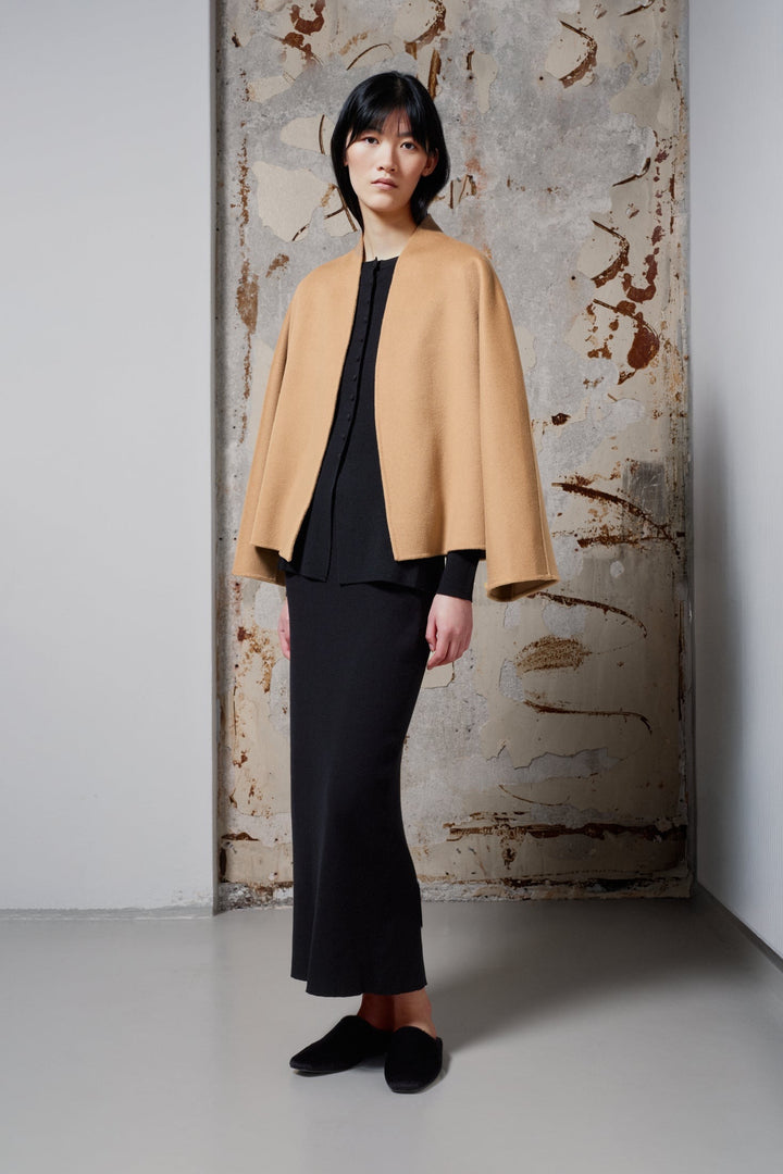 Kelsie Wool Jacket, Camel