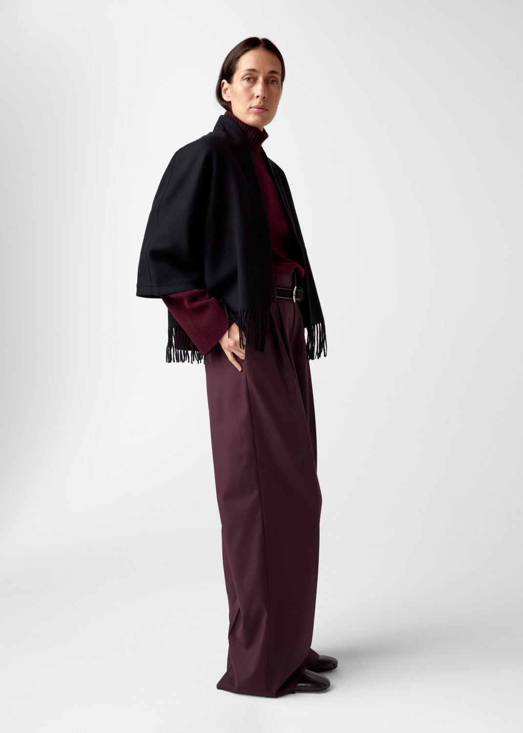 Keyla Lambwool Jacket, Black
