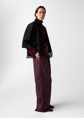 Keyla Lambwool Jacket, Black