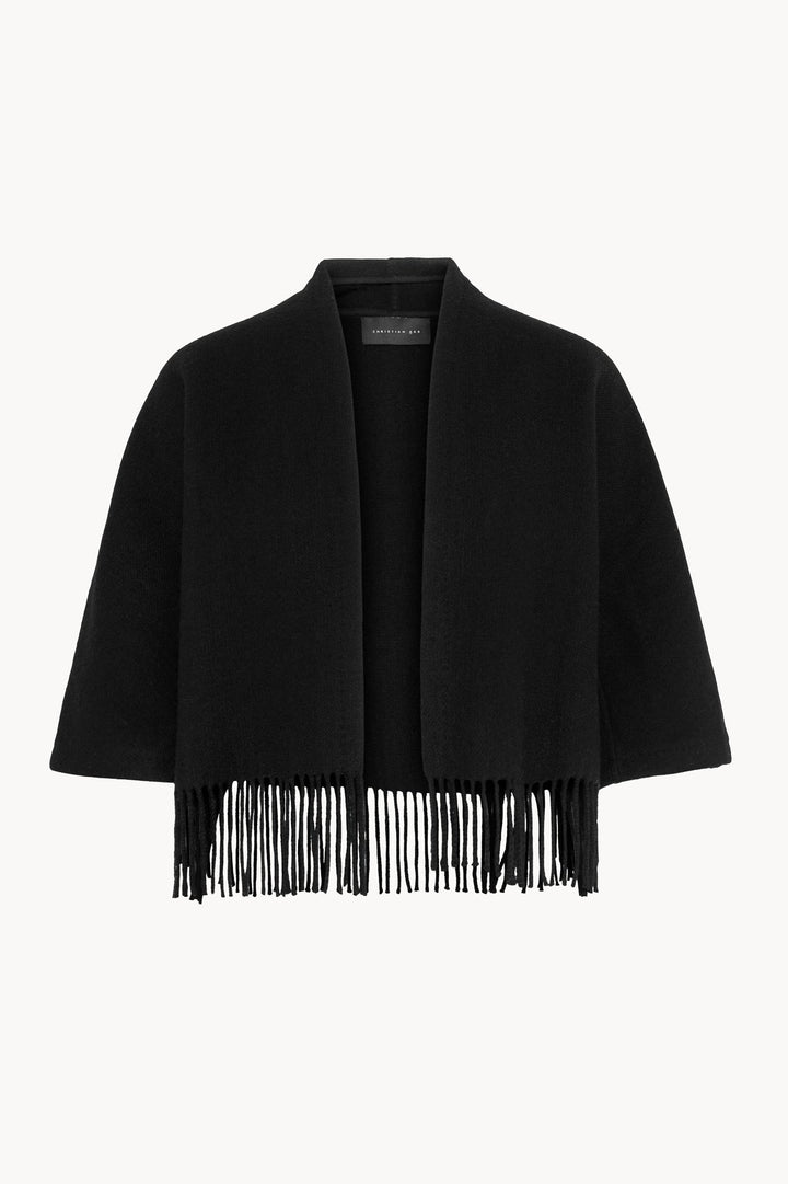 Keyla Lambwool Jacket, Black