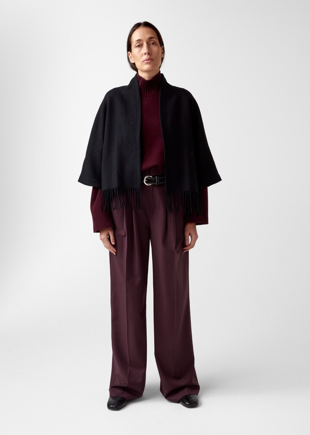 Keyla Lambwool Jacket, Black