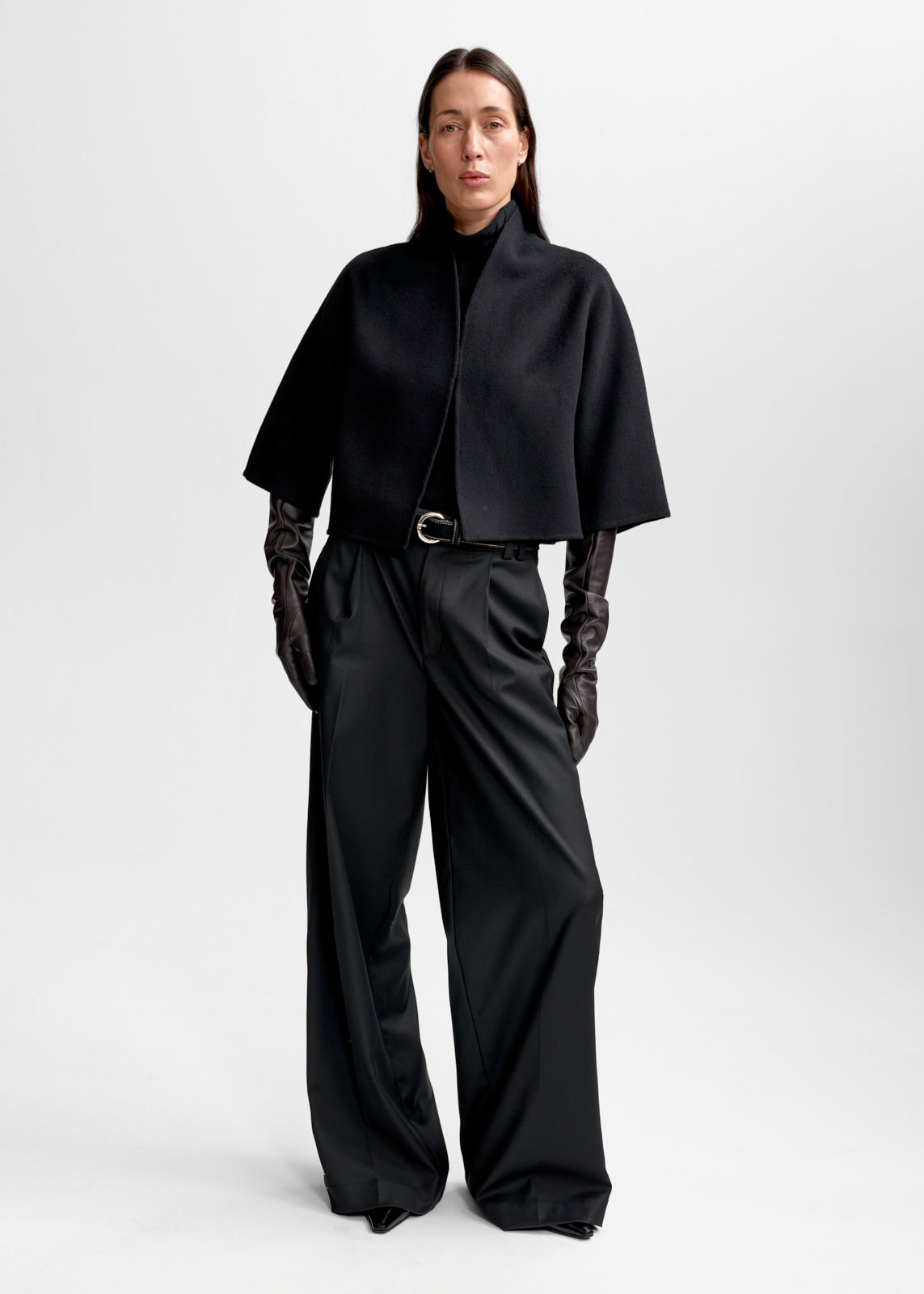 Kira Wool Jacket, Black fra Christian Aks hos Tråkk Inn