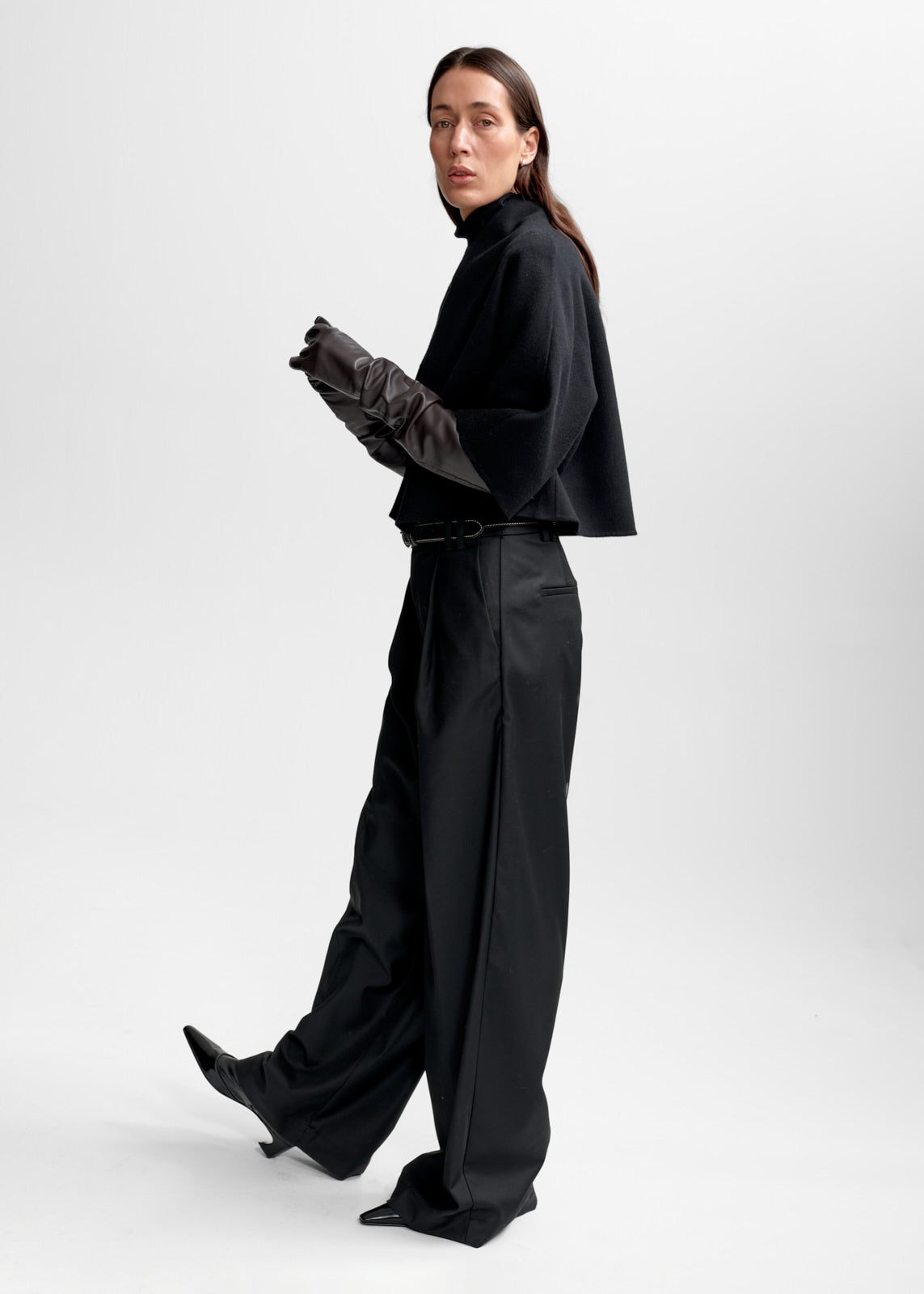 Kira Wool Jacket, Black fra Christian Aks - bilde 3