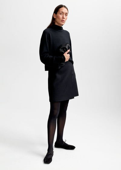 Kaia Wool Skirt, Black fra Christian Aks - bilde 3