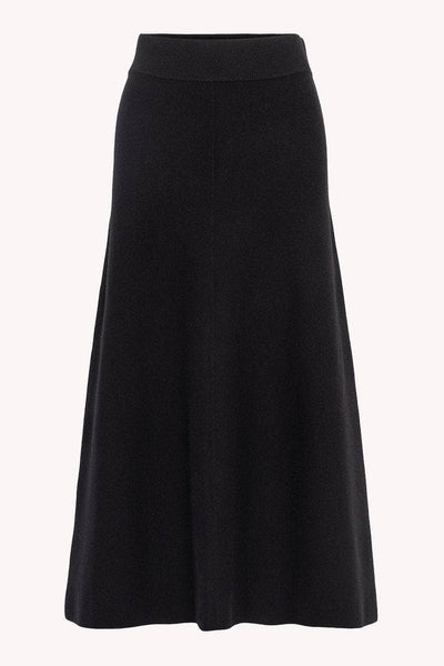 Valeria Merino Skirt, Black