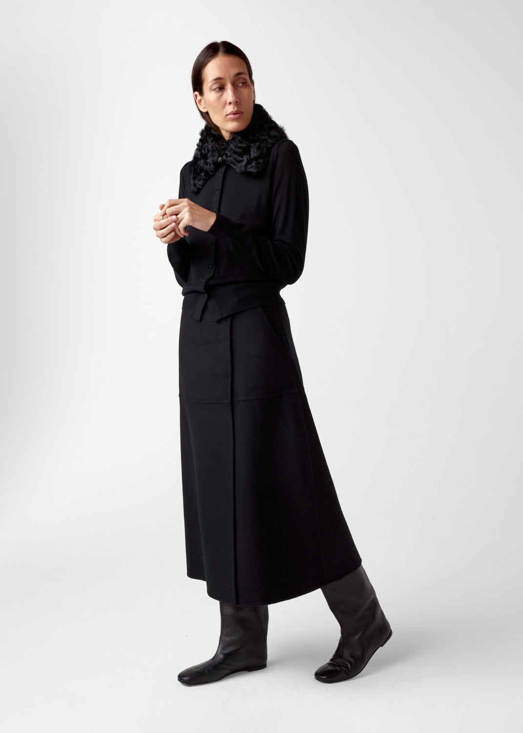 Sherling Collar, Black