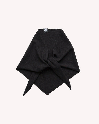 Mina Merino Scarf, Black