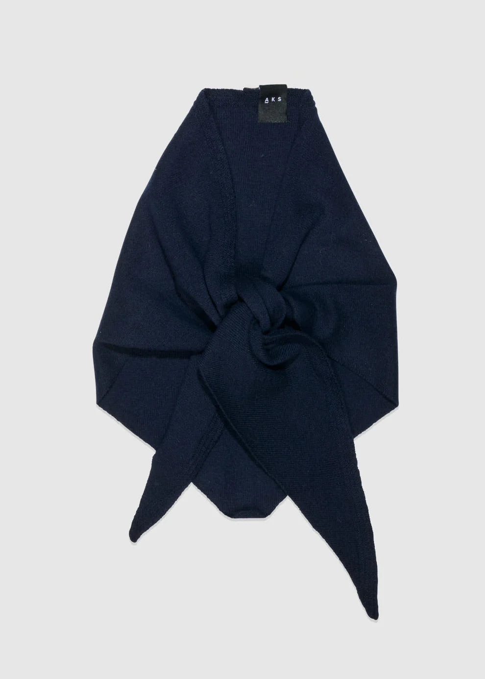 Christian Aks marineblå tilbehør skjerf - helfigur