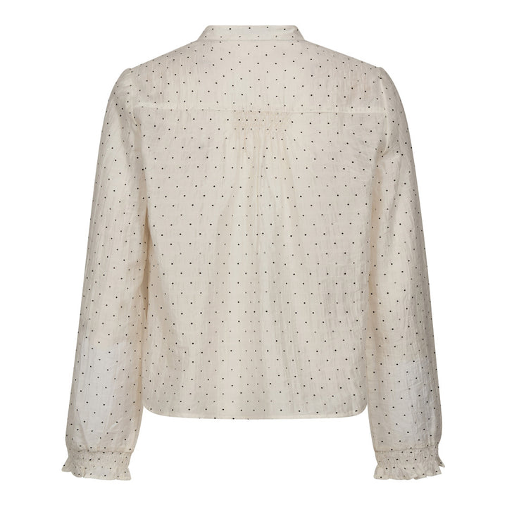 Co`couture hvit bluse - bakfra