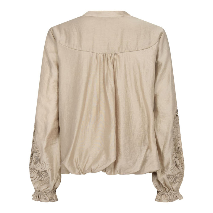 DelinCC Balloon Emb Shirt, Mink