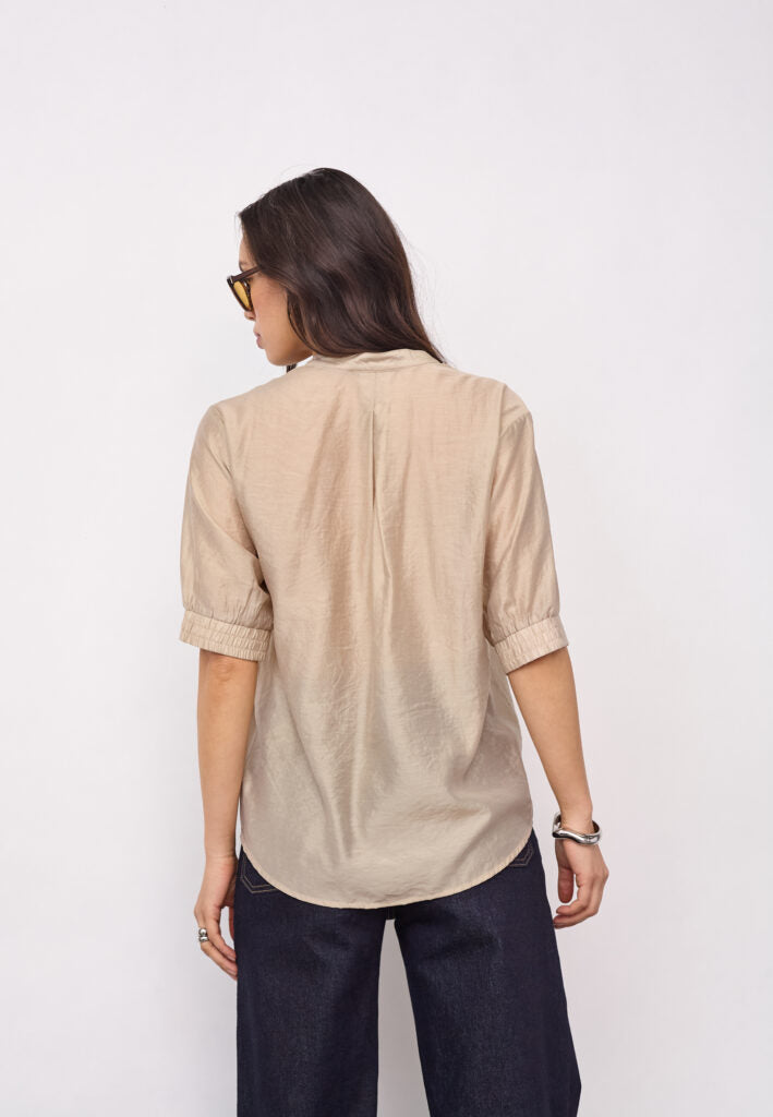 DelinCC SS Shirt, Mink