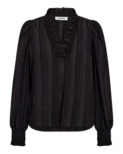 KesiCC V-blouse, Black