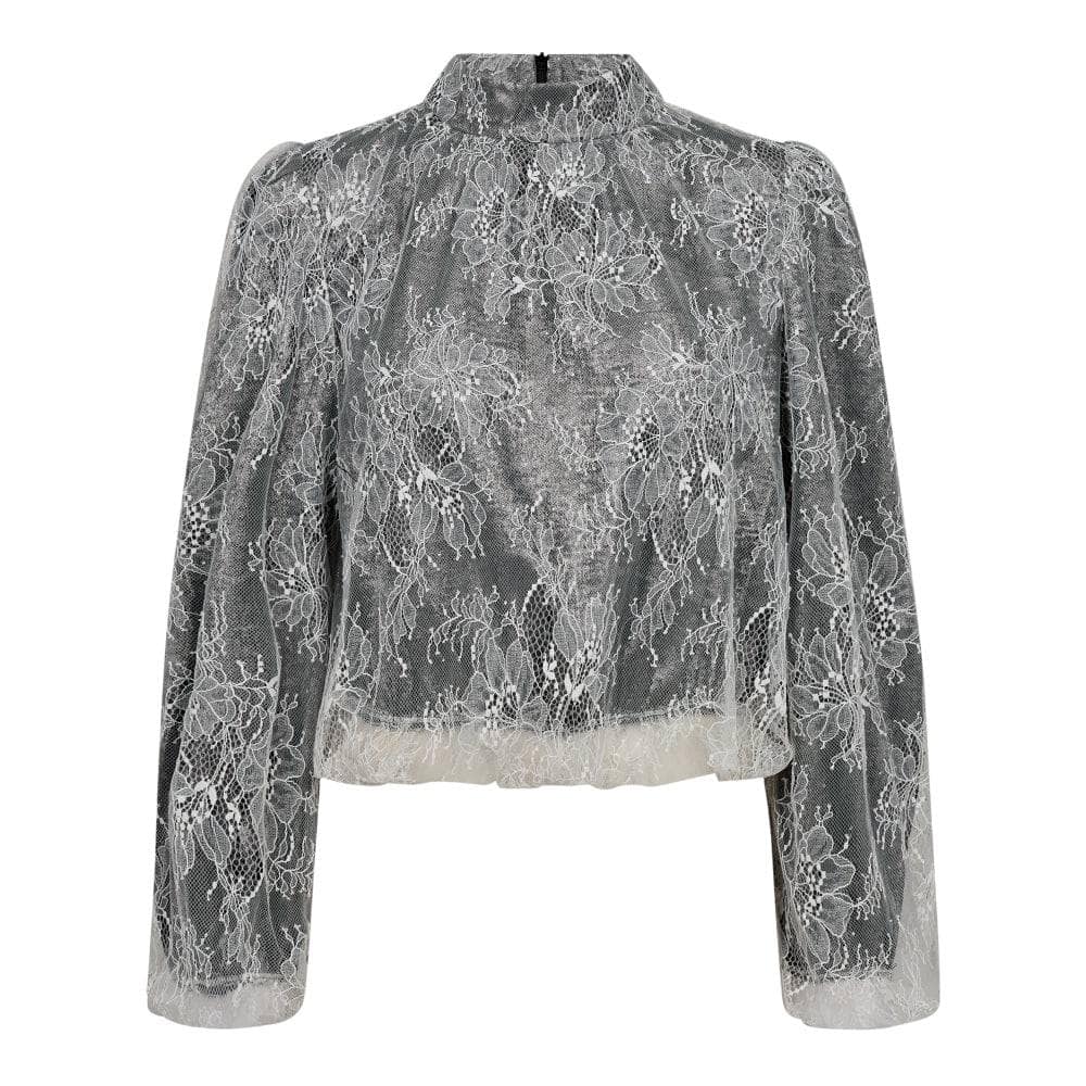 Co'couture grå bluse - bakfra 1