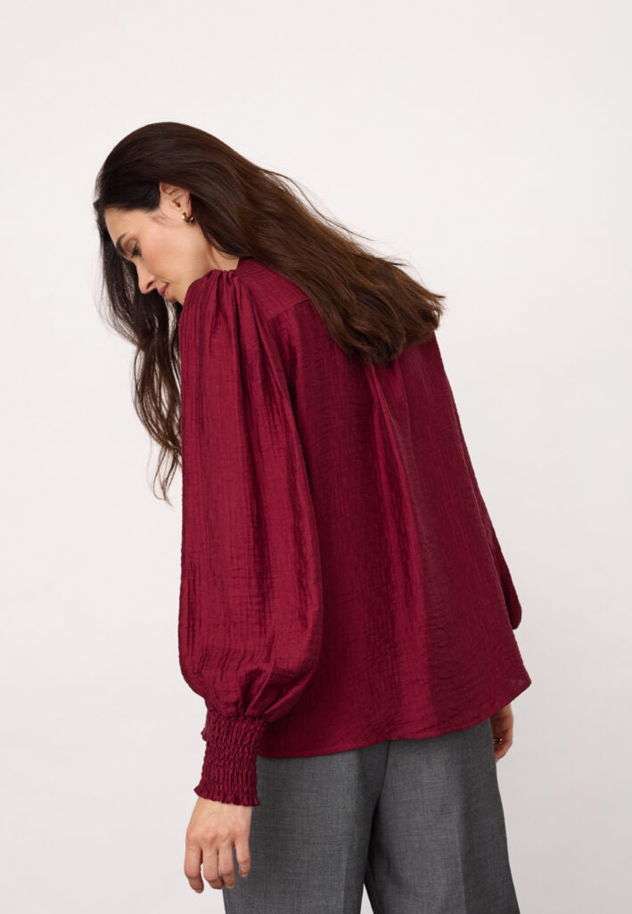 TassyCC Shirt, Berry Red