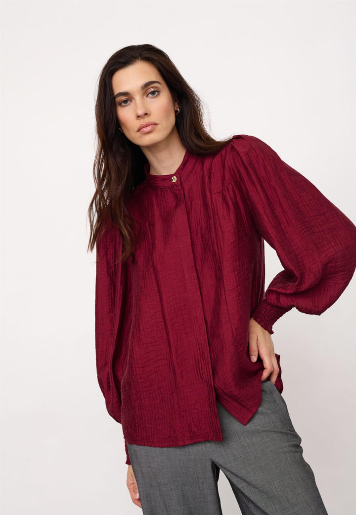 TassyCC Shirt, Berry Red