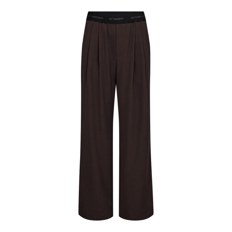 AliniCC Logo Pant, Dark Brown