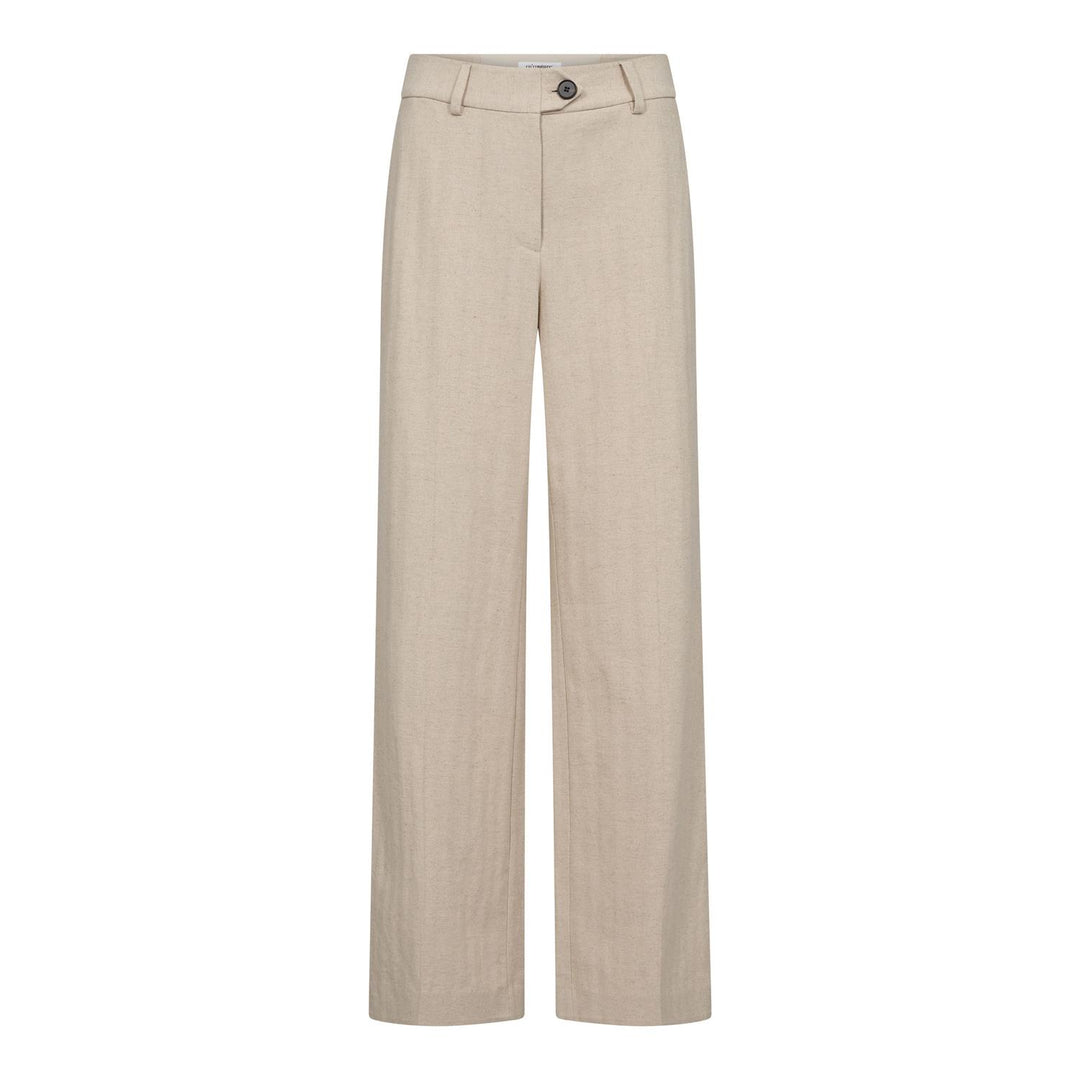 LeenaCC Linen Pant, Bone