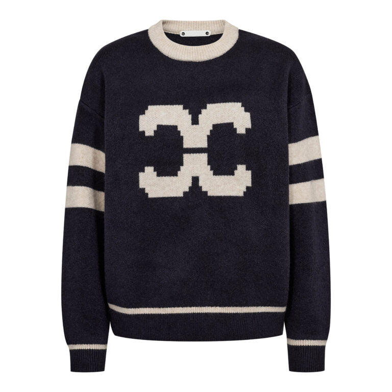RowCC Coco Logo Knit, Navy