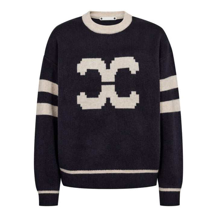 RowCC Coco Logo Knit, Navy