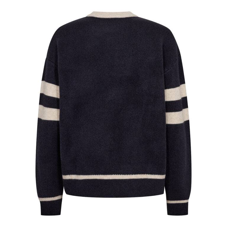 RowCC Coco Logo Knit, Navy