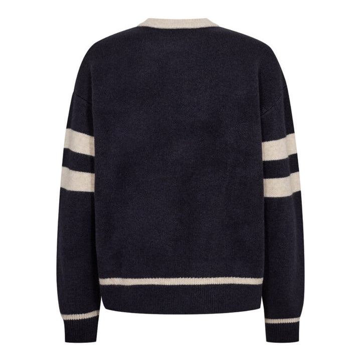 RowCC Coco Logo Knit, Navy