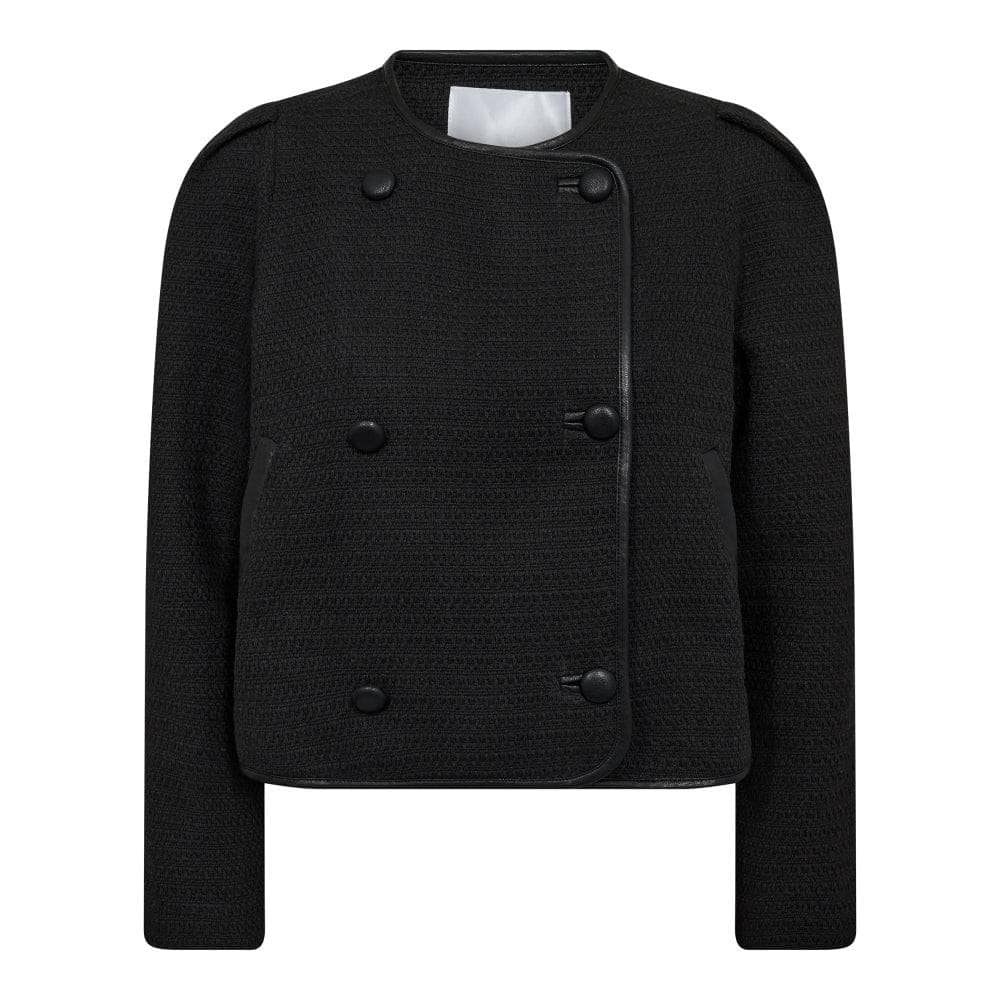 Ebony Boucle Jacket, Black