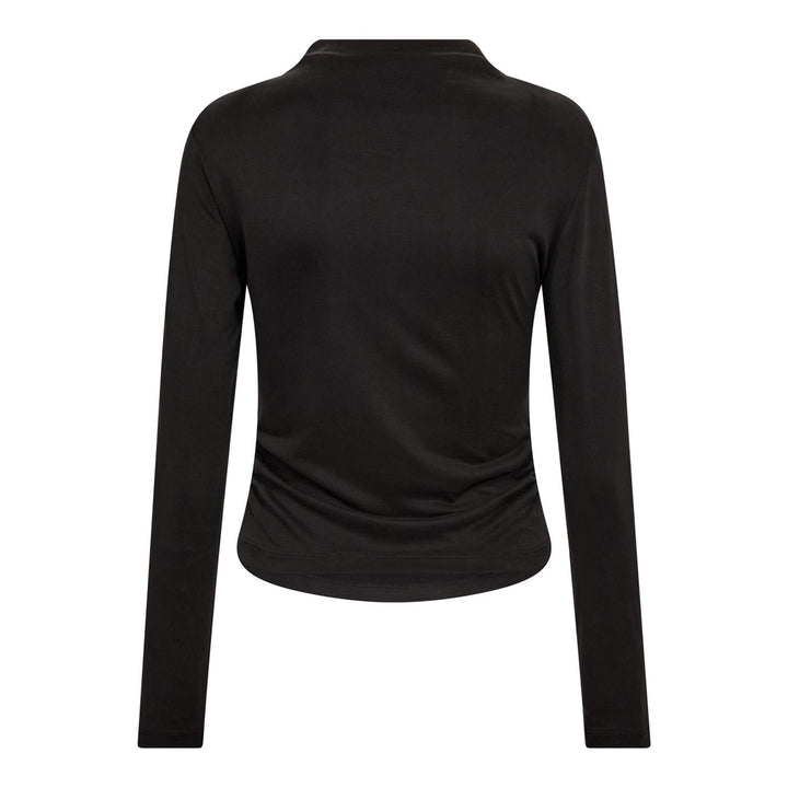 CamillaCC Padded LS Blouse, Black