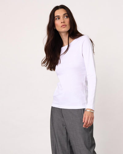 GrannyCC LS Tee, White