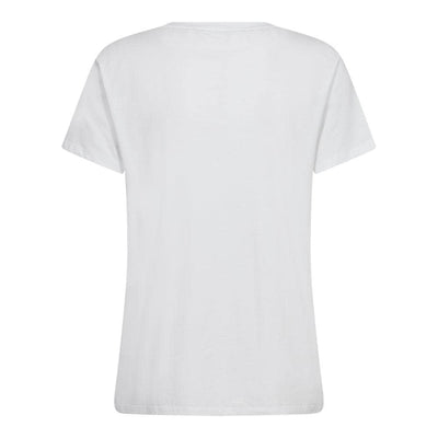 Cirkle Glitter Tee, White