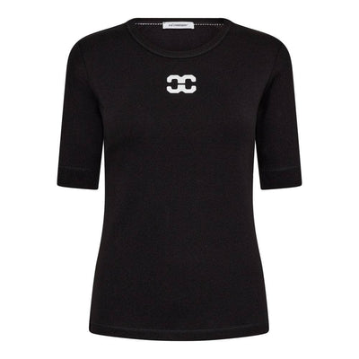 Granny Logo Tee, Black