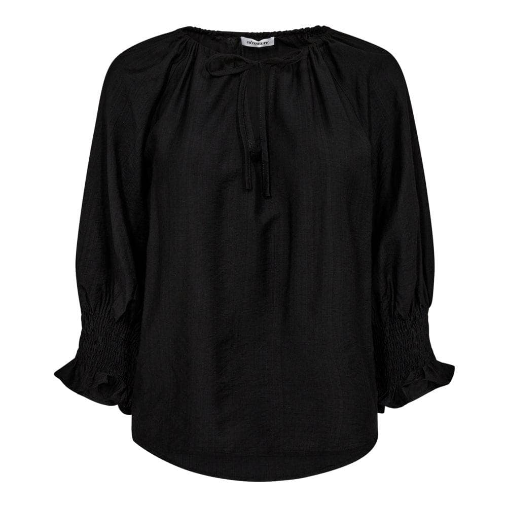 Co'couture svart overdel t-shirt - forfra