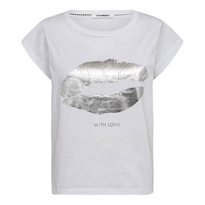 The Kiss Tee, White