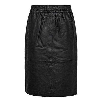 PhoebeCC Elastic Pencil Skirt, Black